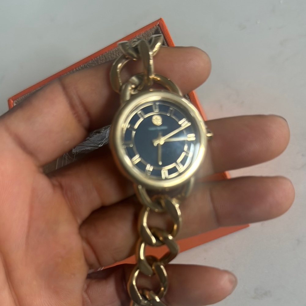 Tory Burch Bright Orange Gift Box